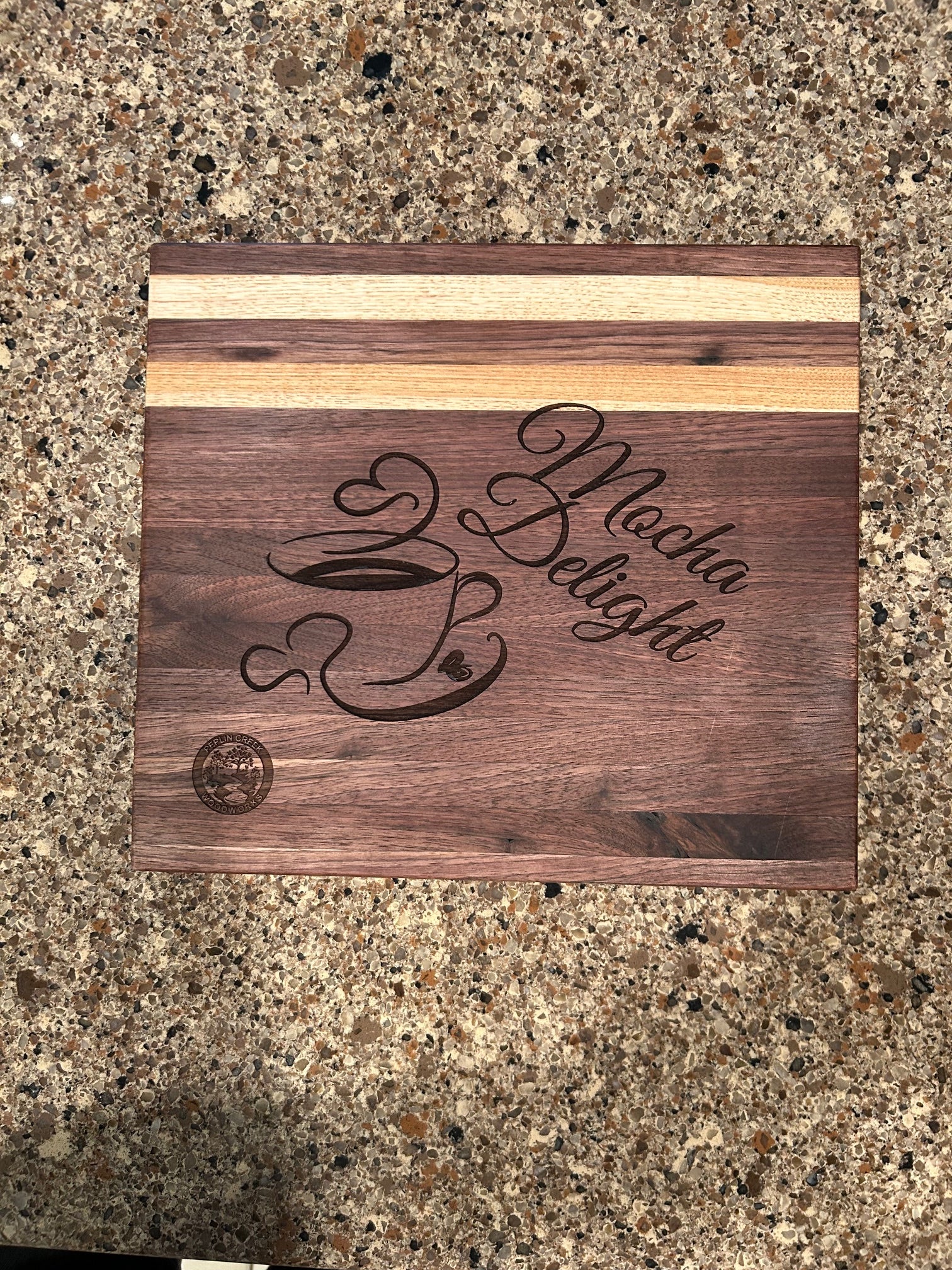 #23 Cutting Board Mocha Delight