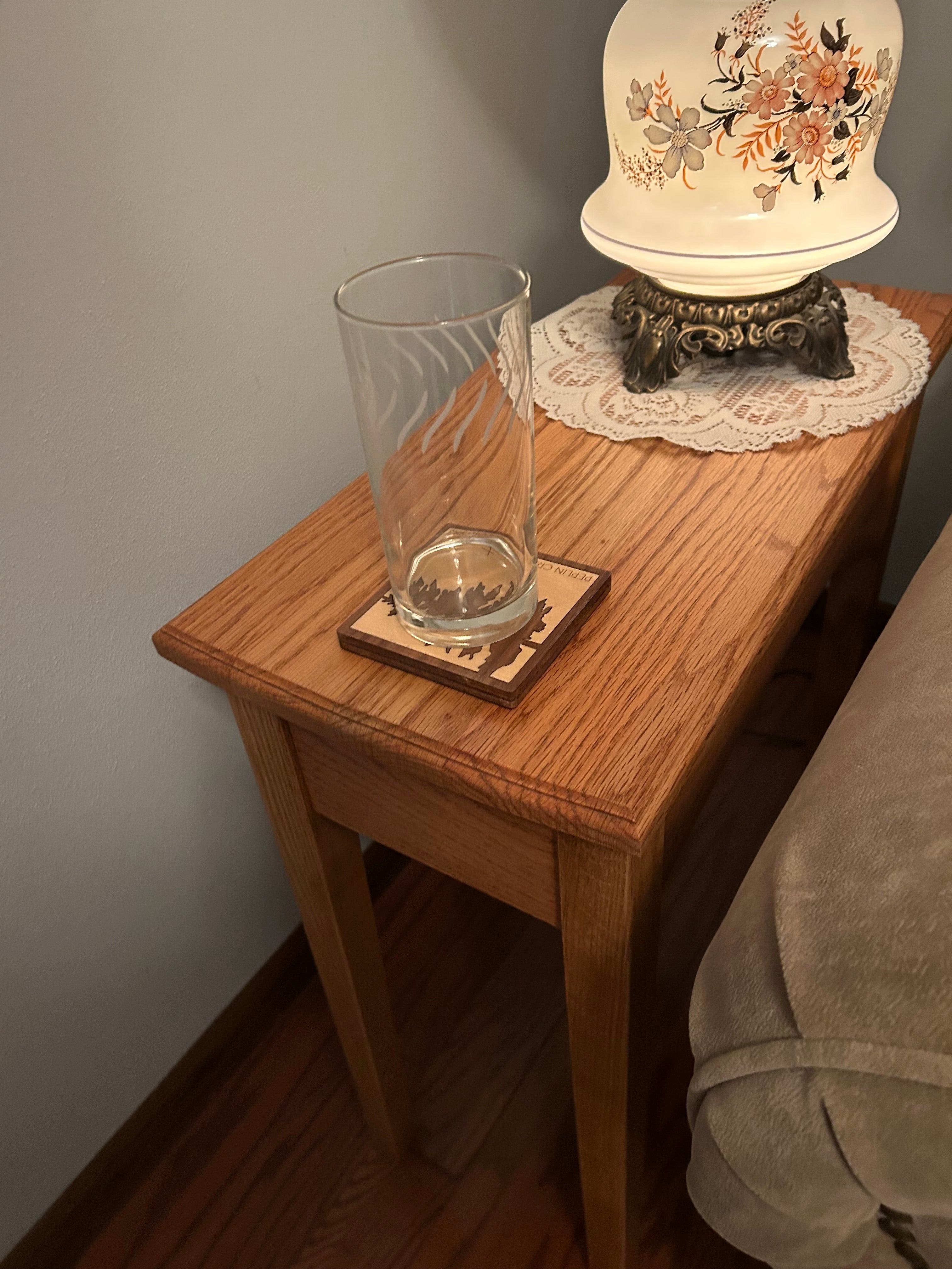 #32 Set of 4 coasters with holder